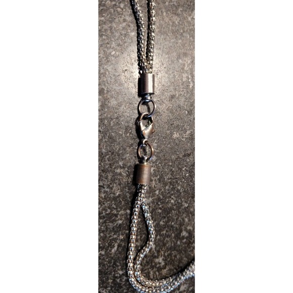 Vintage Silver Knotted Bubble Necklace - Picture 10 of 14